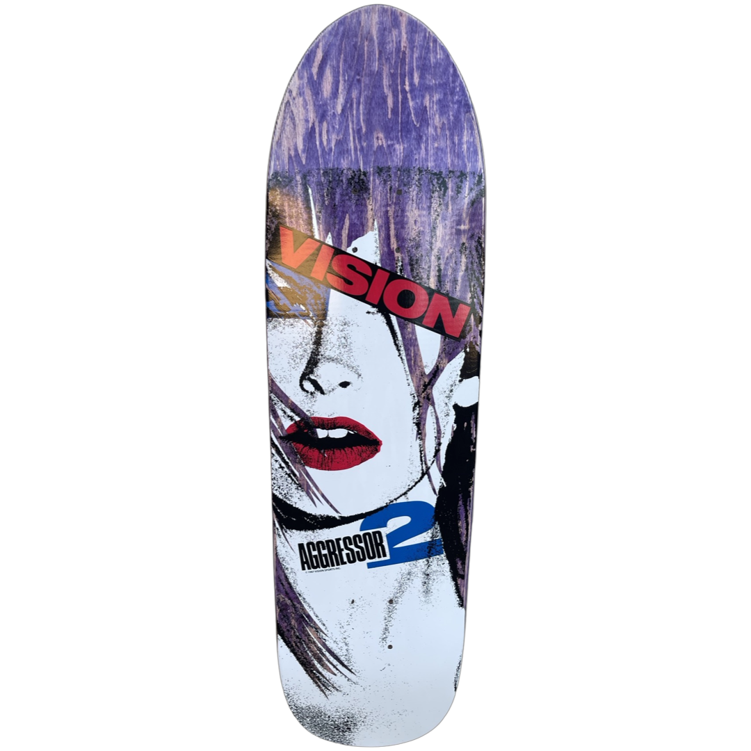 VISION AGGRESSOR 2 スケートボードデッキ Vision Aggressor 2 Modern Shaped Deck- 8.5
