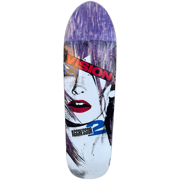 VISION AGGRESSOR 2 スケートボードデッキ Vision Aggressor 2 Modern Shaped Deck- 8.5