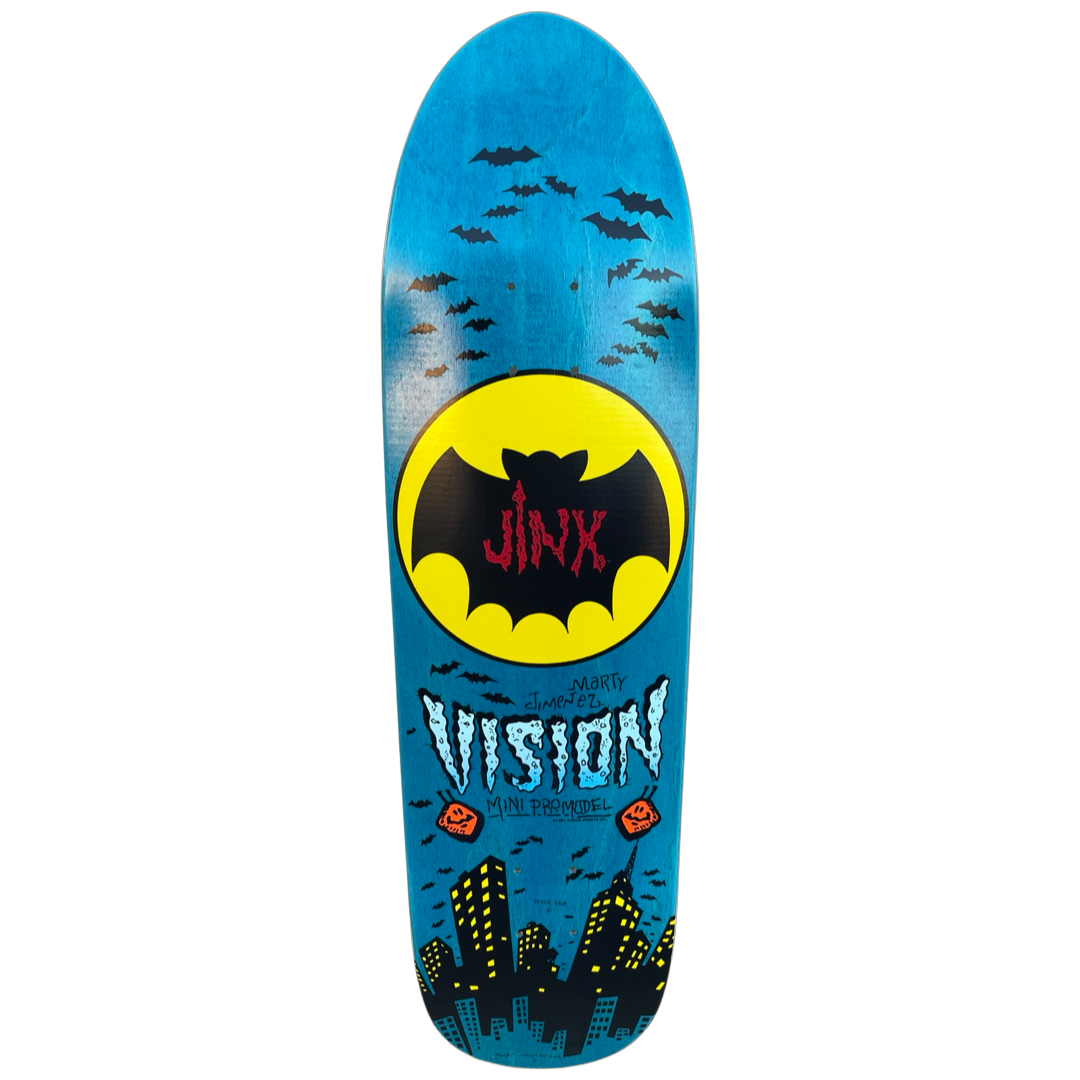 VISION スケートボードデッキ バットデザインJinx Vision Original Jinx 9.75