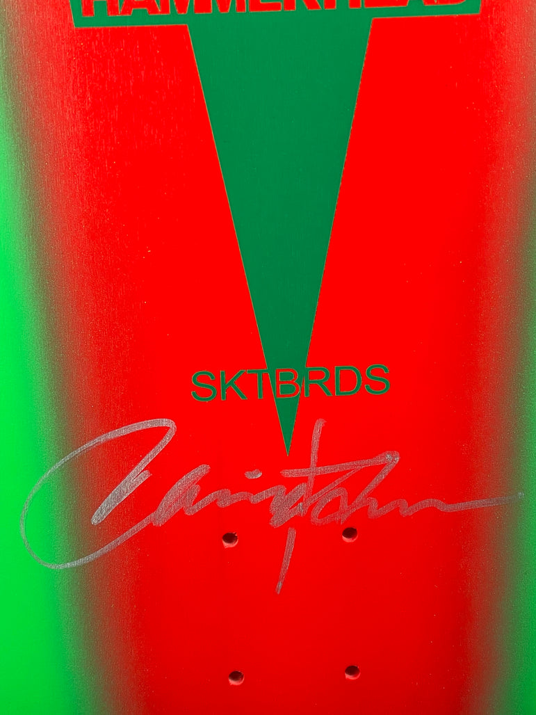 Signed & Numbered Hosoi Christmas 2022 OG Hammerhead – 10.5