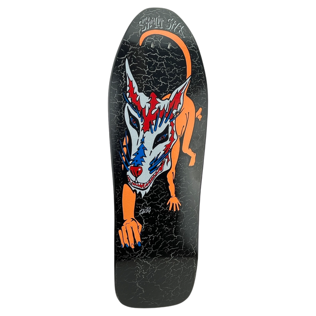 CRACKLE Schmitt Stix Chris Miller Dog Large Limited Deck- 10"x31.875"  WB 15.5"