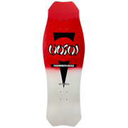 Hosoi OG Hammerhead "Double Take" Red/White Fade Deck– 10.5"x31"