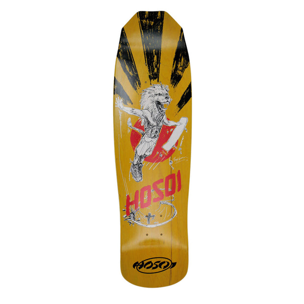 Hosoi Skateboards Hosoi King Deck– 9"x32.25"- Yellow