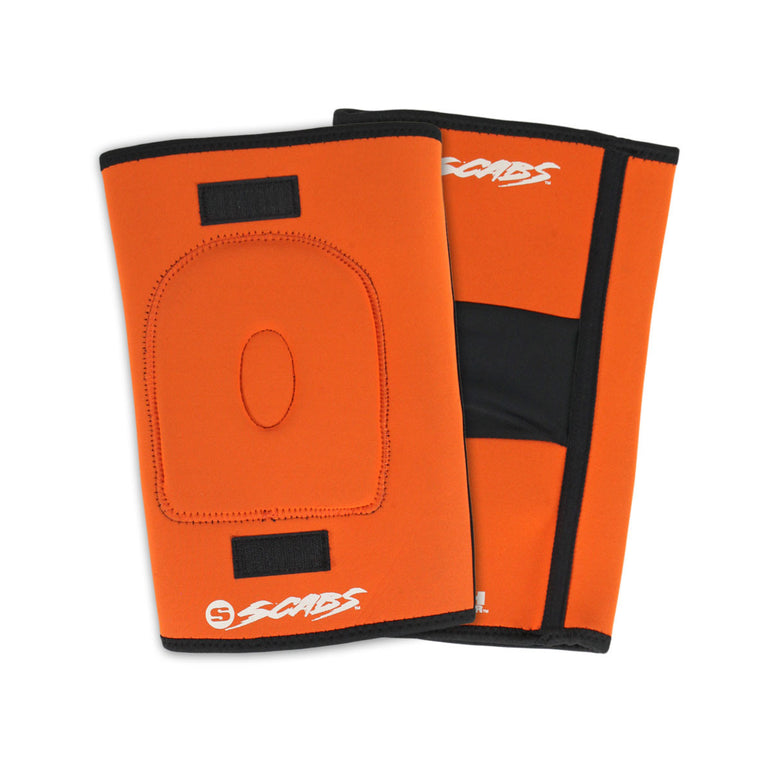Smith Scabs - Knee Gasket - Orange - Front & Back
