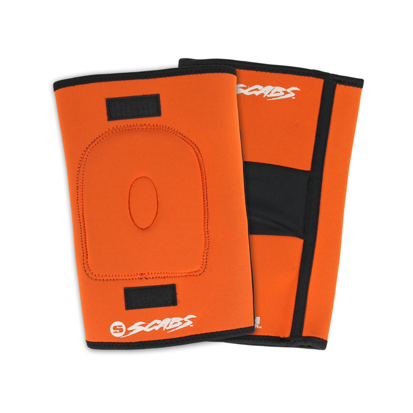 Smith Scabs - Knee Gasket - Orange - Front & Back