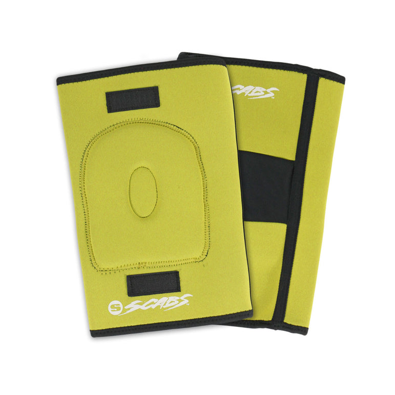 Smith Scabs - Knee Gasket - Yellow - Front & Back