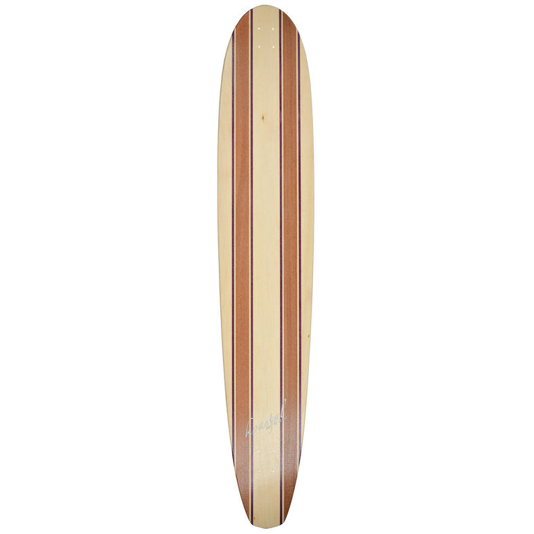 Koastal Drifter-1 Mahogany/Aspen/Purple Heart 60" Longboard Cruising Skateboard Deck