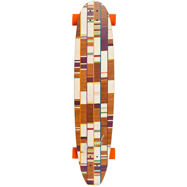 Koastal Meatloaf Classic - 44" Longboard Cruiser Skateboard - Complete