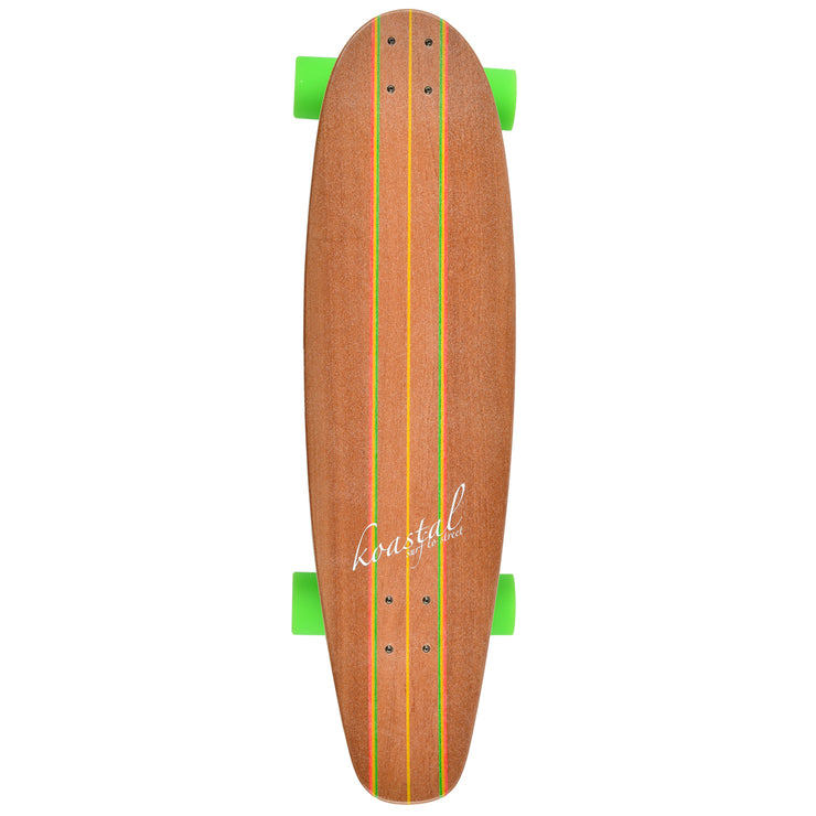 Koastal Rasta - 34" Longboard Skateboard Complete