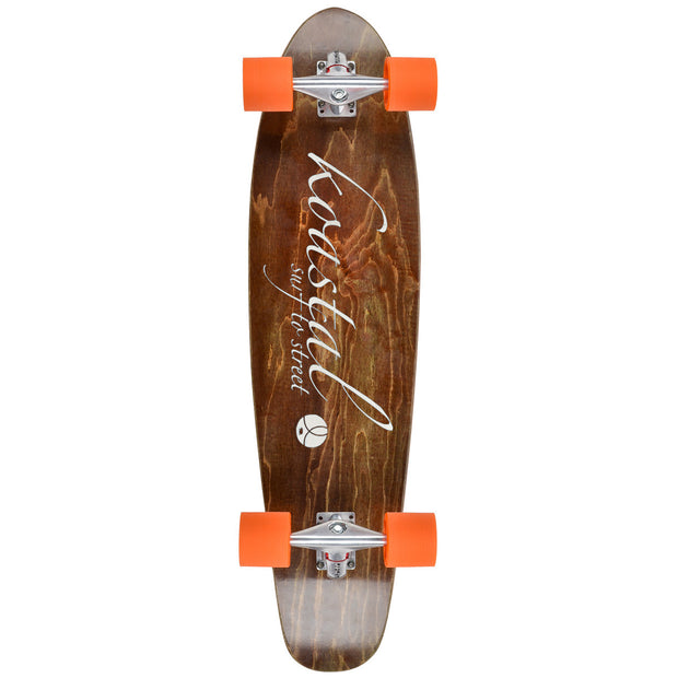 Koastal Two Face - 37" Longboard Skateboard - Complete