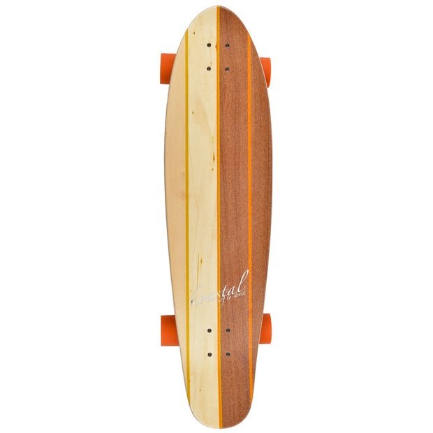 Koastal Two Face - 37" Longboard Skateboard - Complete