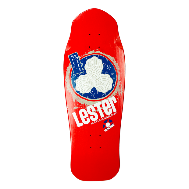 Tracker Deck Lester Kasai Oak Leaf - 10 3/8" x 30.5"