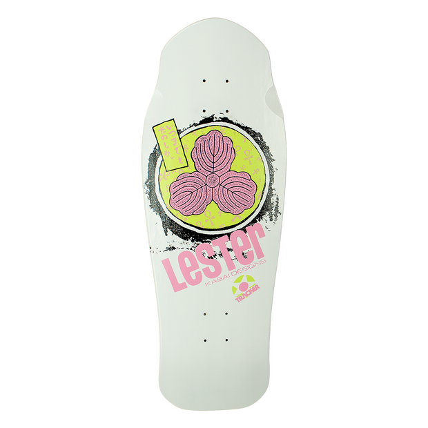 Tracker Deck Lester Kasai Oak Leaf - 10 3/8" x 30.5"