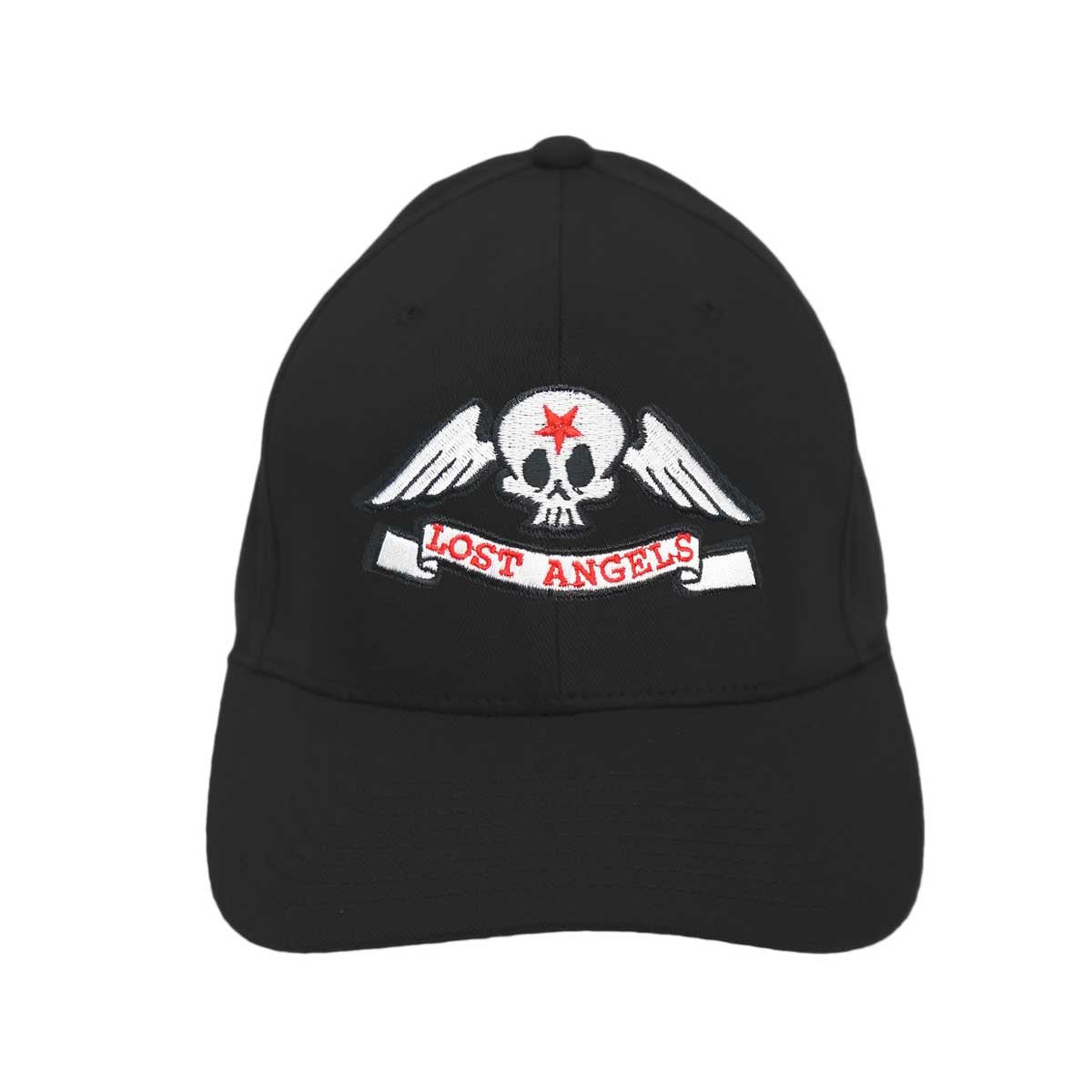 Lost Angels Skull Hat- Black