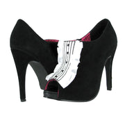 Draven Lux Tux Black Pump Heels Women's Shoes
