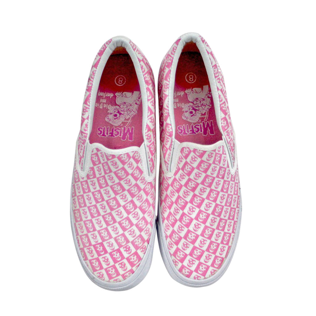 Draven Misfits Checkered Slip On Women's Shoes – Select Skate Shop