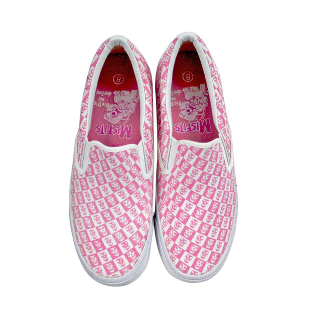 Draven Misfits Checkered Slip On Women's Shoes