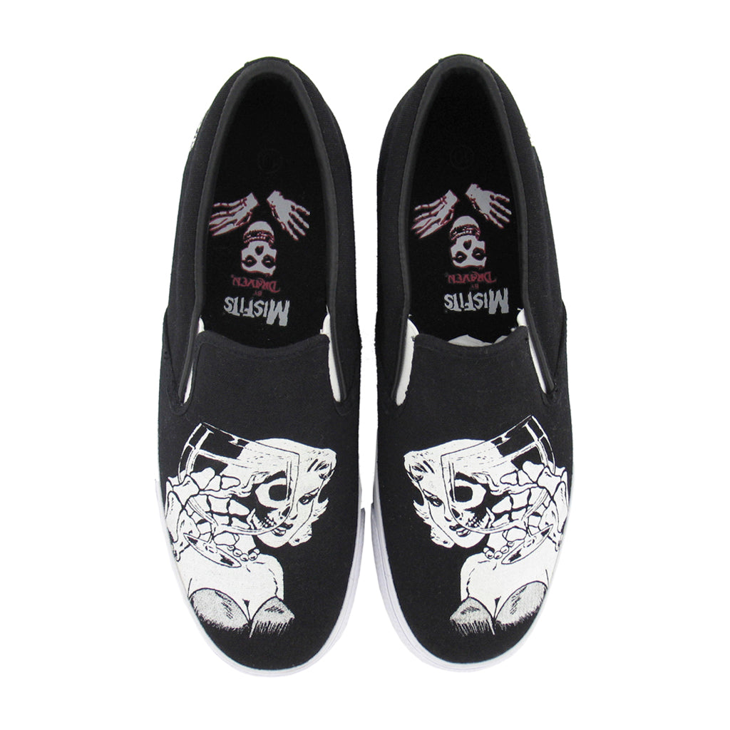Draven Misfits Die Die Slip-Ons Men's Shoes