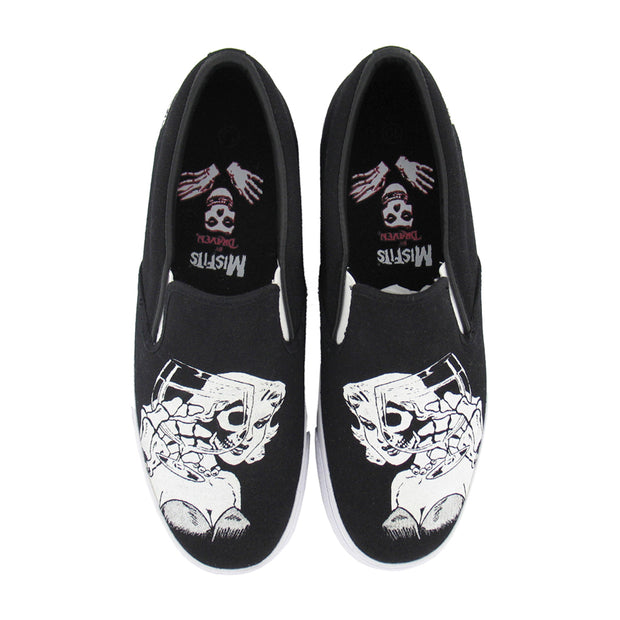 Draven Misfits Die Die Slip-Ons Men's Shoes