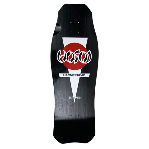 Hosoi Skateboards O.G. Hammerhead Deck– 10.5"x31"- Black