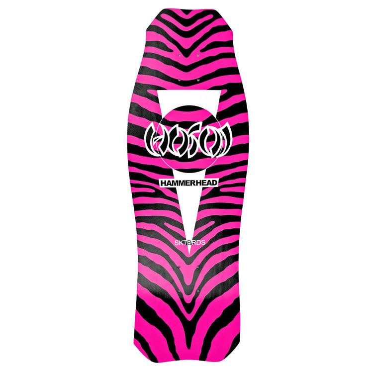 Hosoi Skateboards O.G. Zebra Hammerhead Deck– 10.5