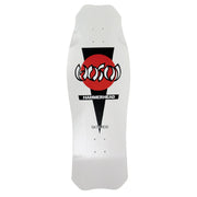 Hosoi Skateboards O.G. Hammerhead Deck– 10.5"x31"- White