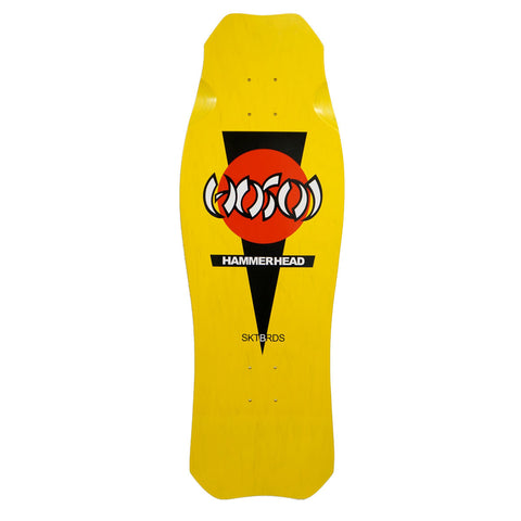Hosoi Skateboards O.G. Hammerhead Deck– 10.5"x31"- Yellow
