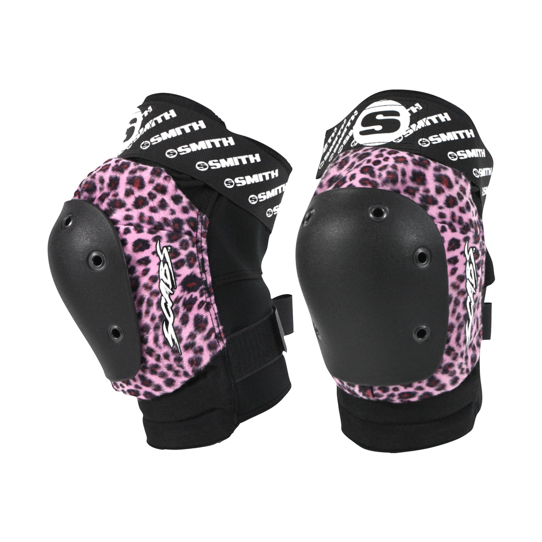 Smith Scabs - Leopard Elite Knee Pad - Pink – Select Skate Shop