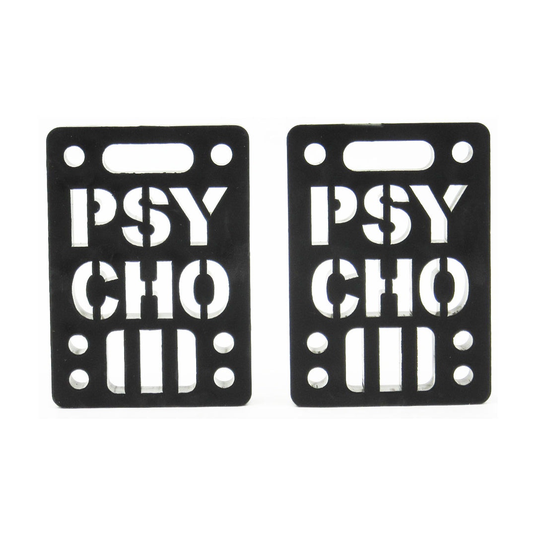 Riser Pads Mini Logo 0.10 Pouce (2.54mm) - Jeu De 2 - Pour Skate Street - Absorption Chocs, Anti Wheel-bite