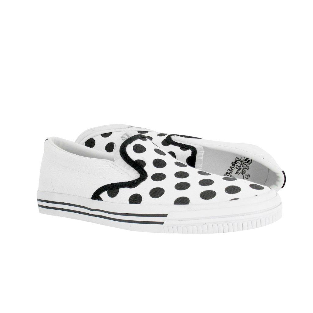 Draven Polkaholic Slip On Women's Shoes