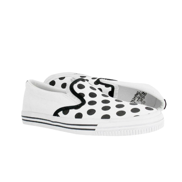 Draven Polkaholic Slip On Women's Shoes