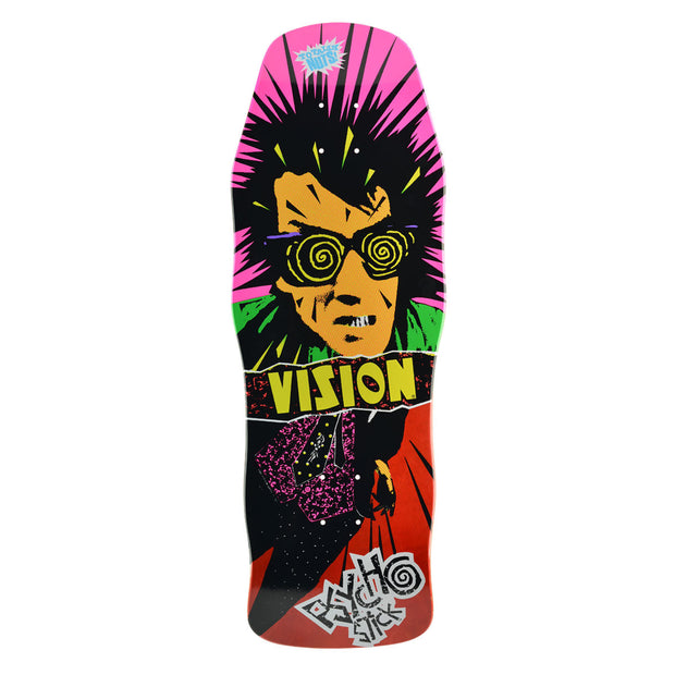 Vision Psycho Stick Modern Concave Deck - 10"x30.25" - Red