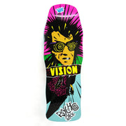 Vision Psycho Stick Modern Concave Deck - 10"x30.25" - Turquoise