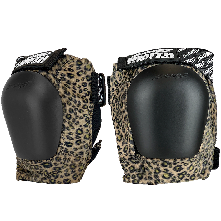 Scabs Urban Knee Pad Set- Brown Leopard