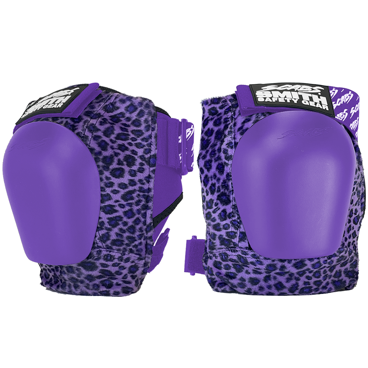 Scabs Urban Knee Pad Set- Purple Leopard