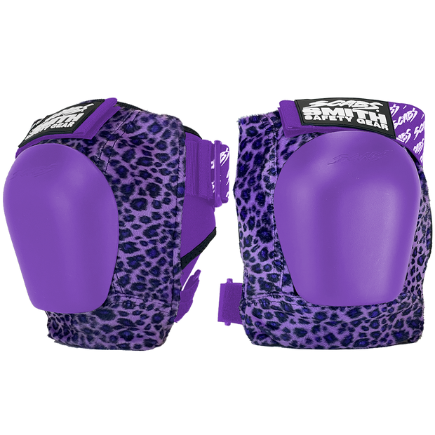 Scabs Urban Knee Pad Set- Purple Leopard