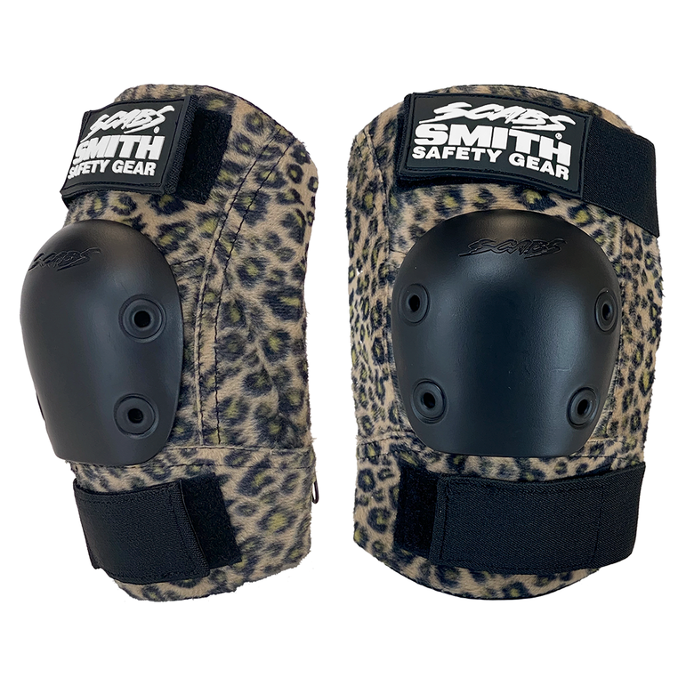 Scabs - Urban Elbow Pad Set- Brown Leopard