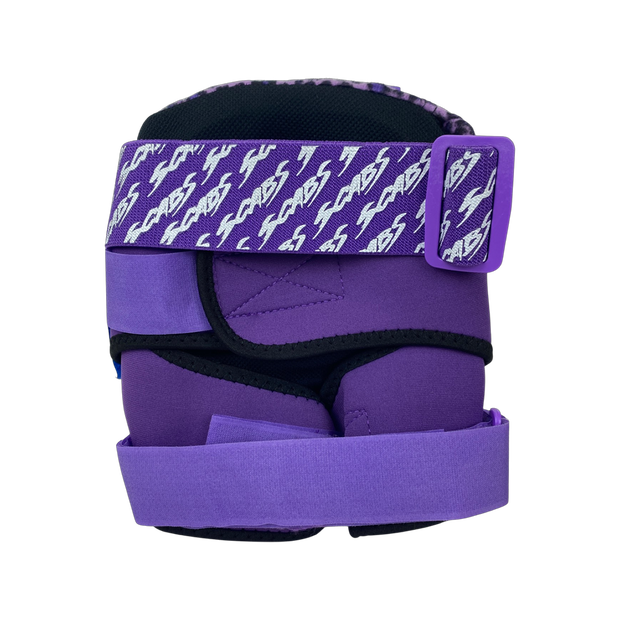Scabs Urban Knee Pad Set- Purple Leopard