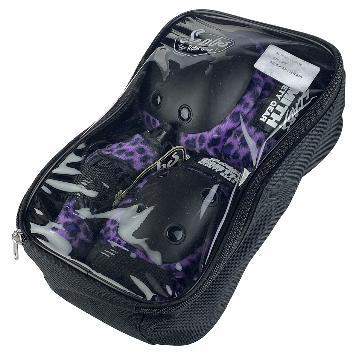 Smith Scabs - Youth 3 Pack -Purple Leopard