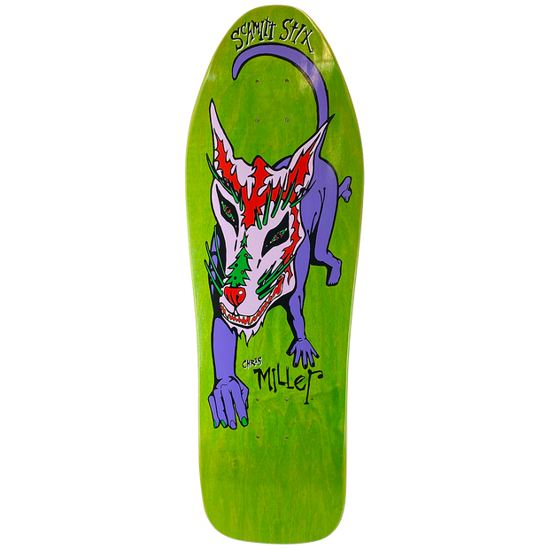 Schmitt Stix Chris Miller Dog Large Re-issue Deck- 10"x31.875"  WB 15.5"