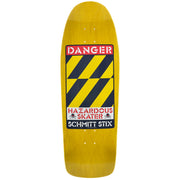 Schmitt Stix Danger Modern Concave Deck- 10.125"x30.5"- Yellow