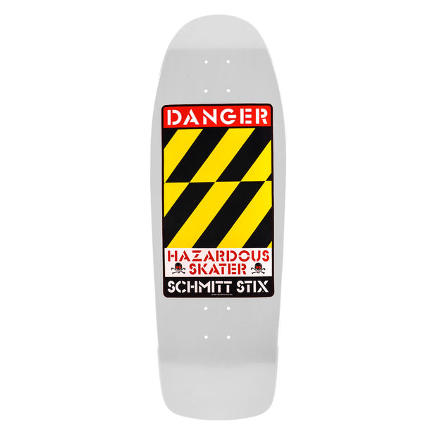 Schmitt Stix Danger Deck- 10.125"x30.5- White