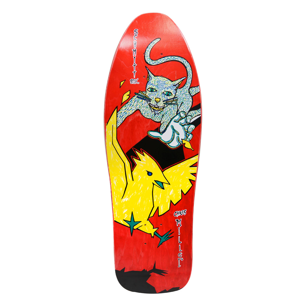 Schmitt Stix Chris Miller Cat Bird Deck- 9.5