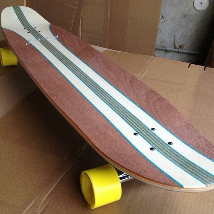 Koastal Orca - 46" Longboard Skateboard - Complete
