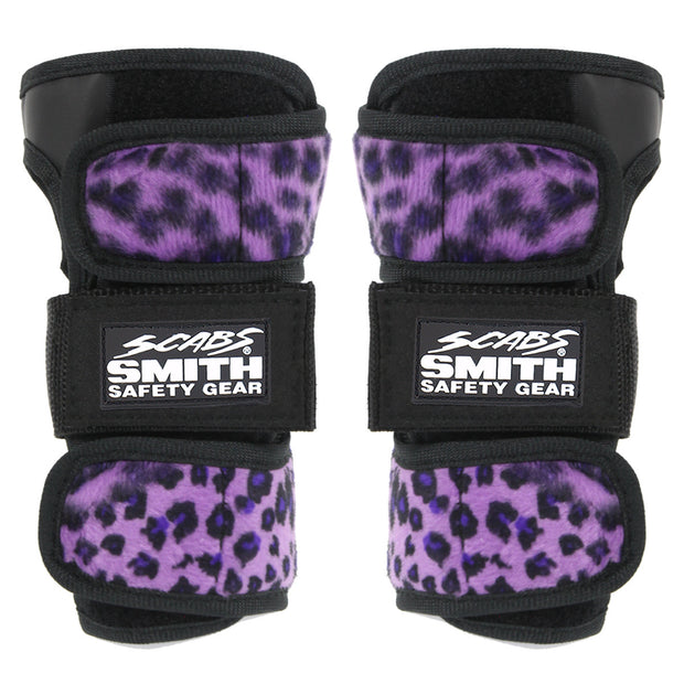 Smith Scabs - Leopard Wrist Guard - Purple
