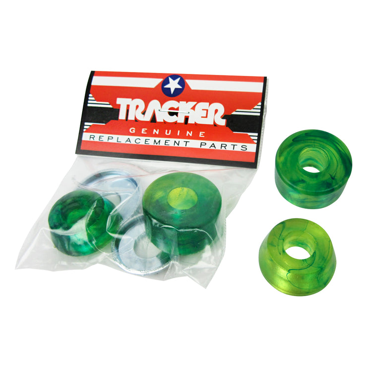 Tracker Bushing Kit-hard  Green (for 2 Trucks) 90a
