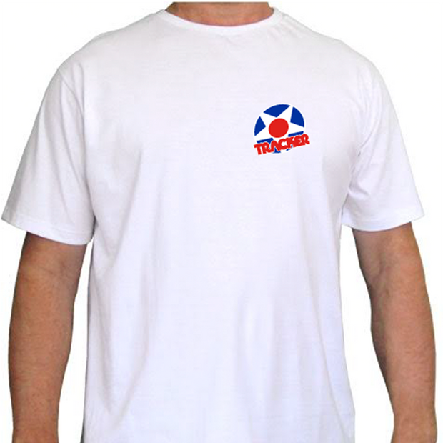 Tracker Star T-Shirt- White