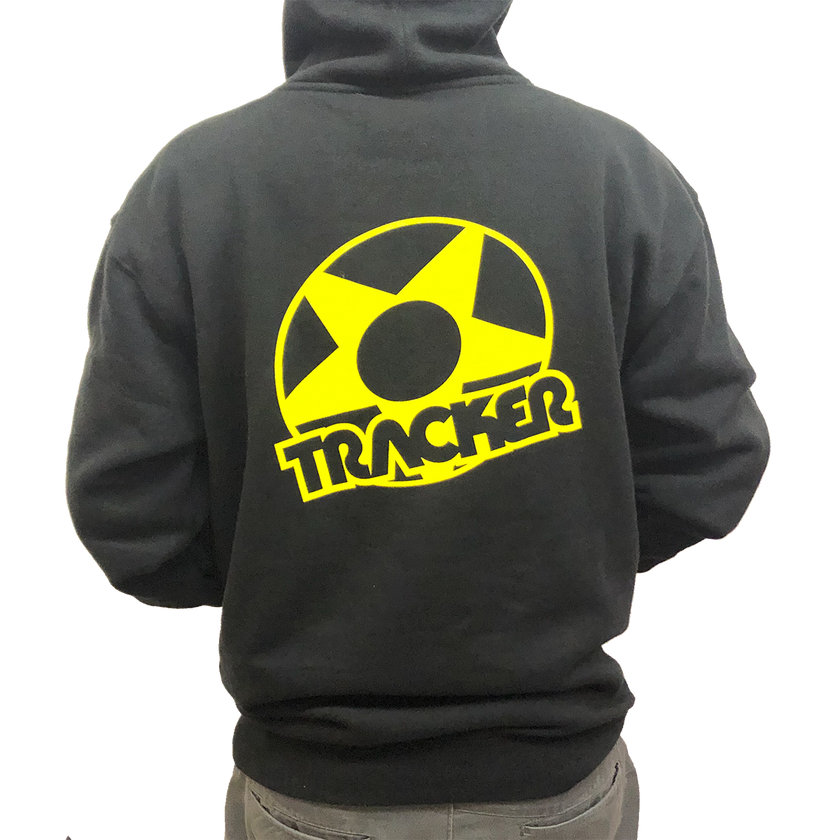 Tracker Star Men's Hoodie- Blk/Yel
