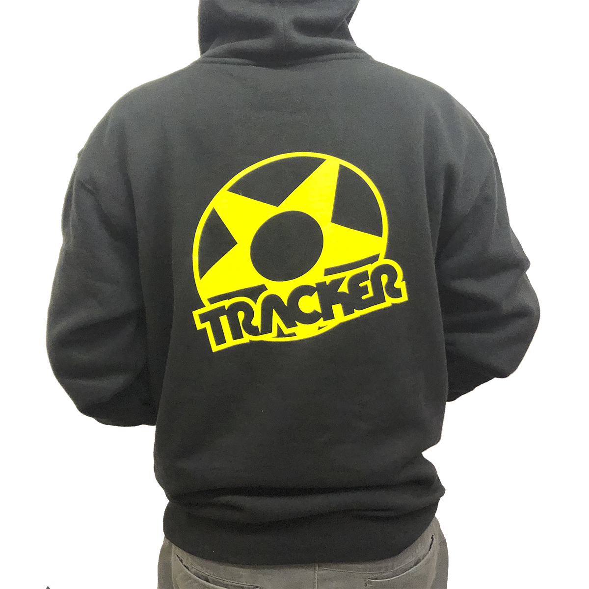 Tracker Star Men's Hoodie- Blk/Yel