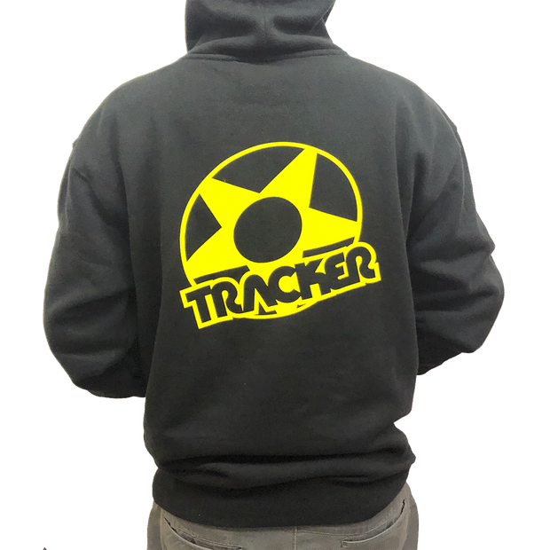 Tracker Star Men's Hoodie- Blk/Yel